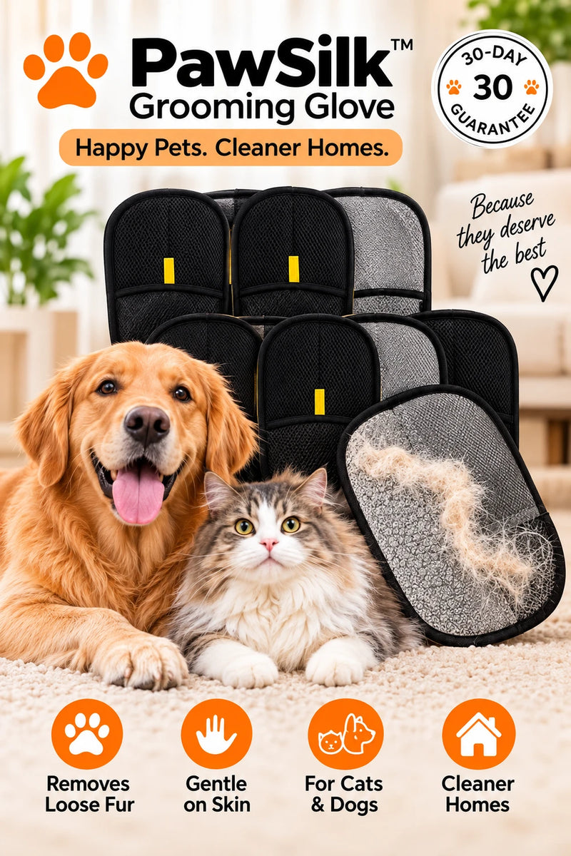 PawSilk™ Grooming Glove