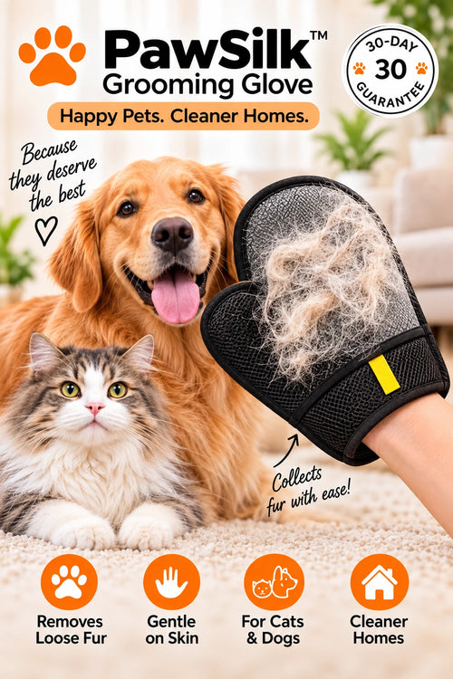 PawSilk™ Grooming Glove