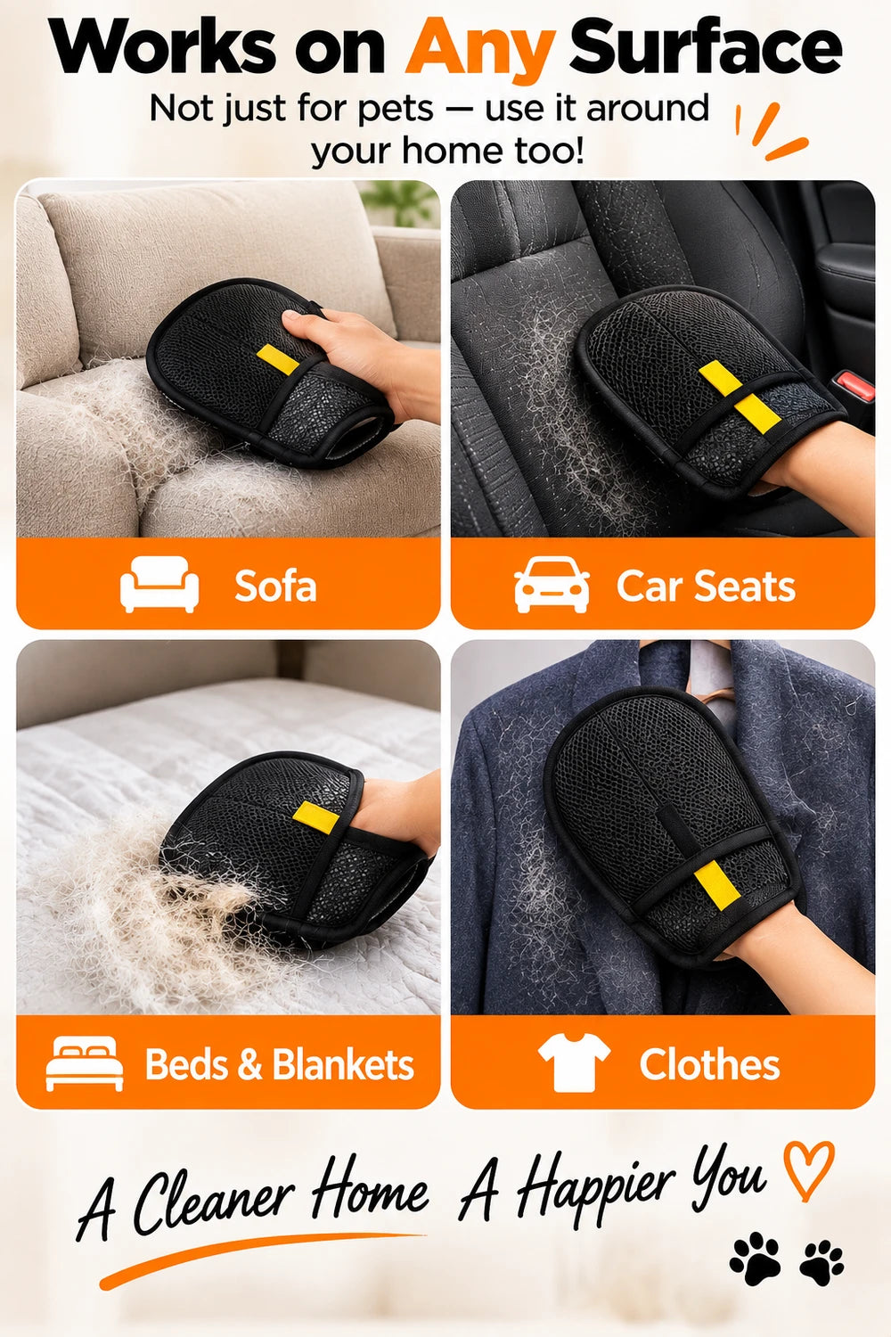PawSilk™ Grooming Glove