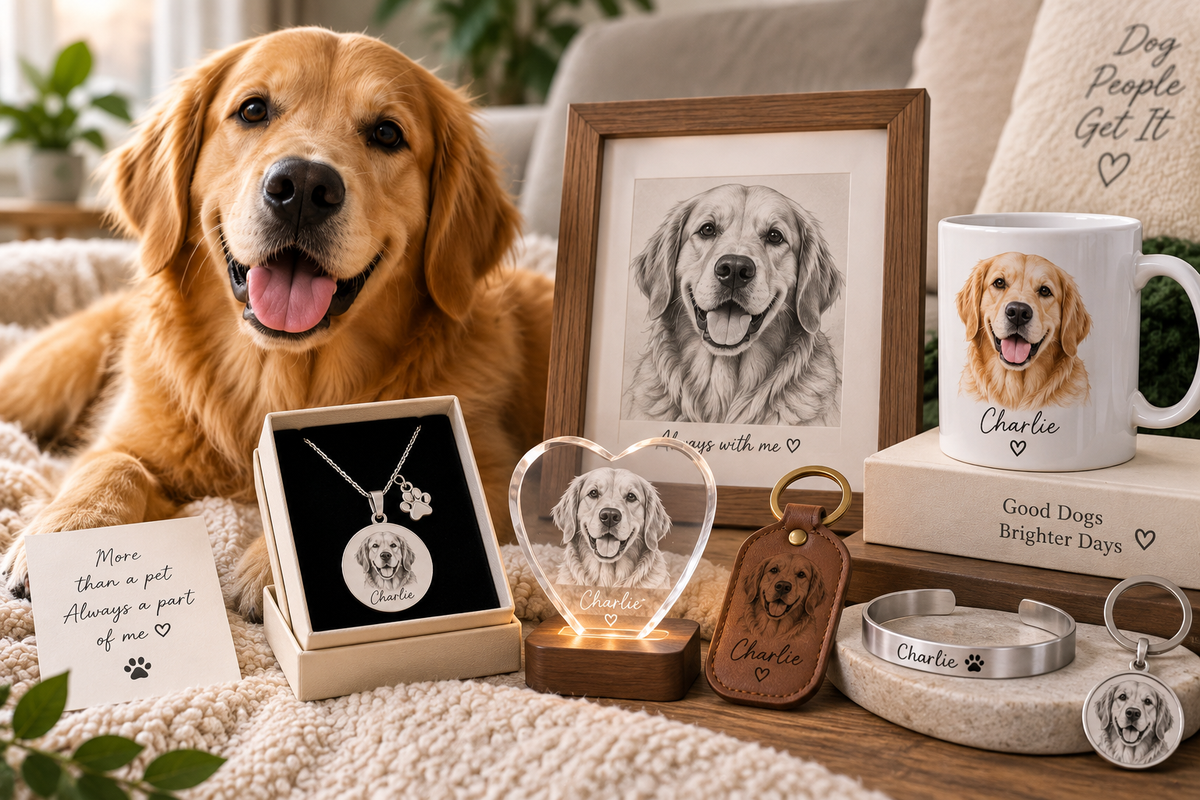 Made From Their Photo. Made Just for You.