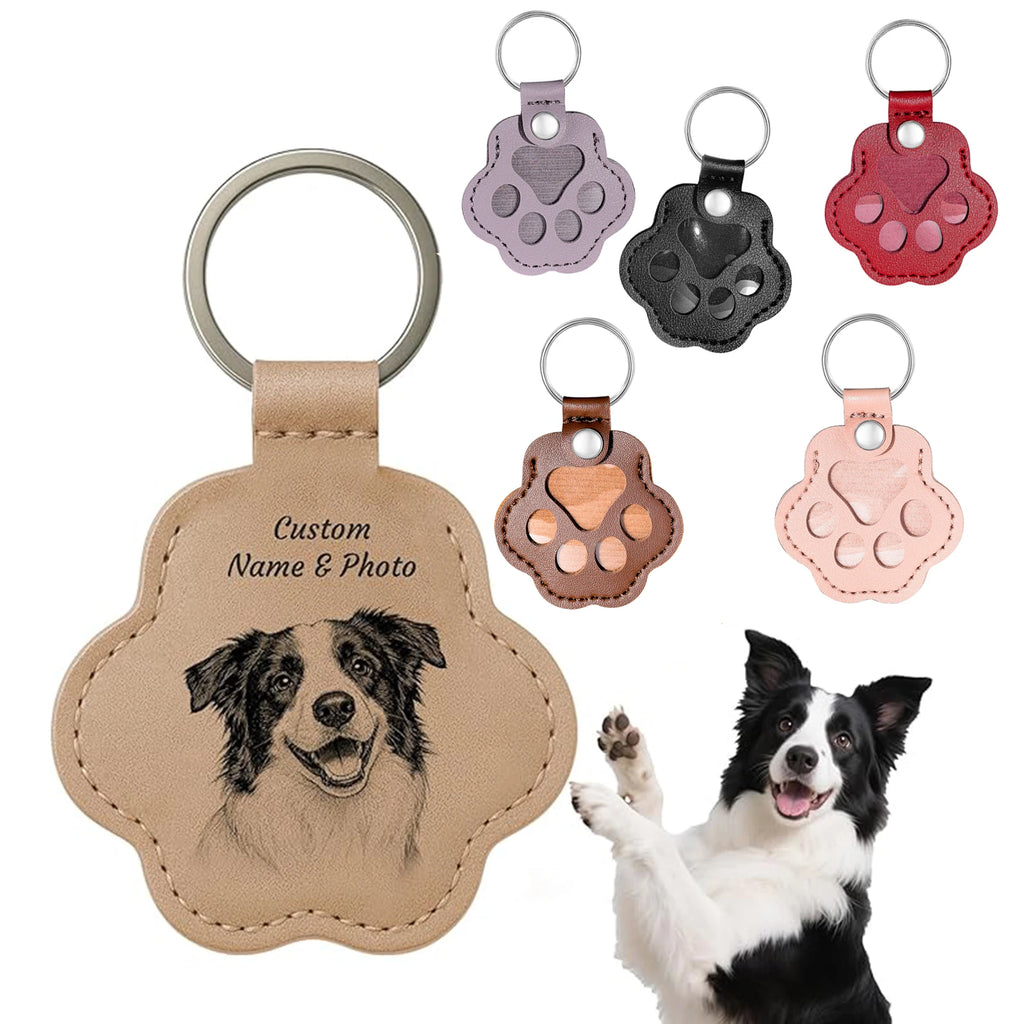 Personalized Pet Fur Memorial Keychain Dog Cat Hair Keepsake Holder Engraved Pet Loss Gift Pet Hair Capsule Keyring Keepsake