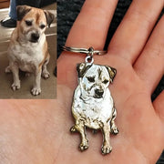 Portrait Engraved Keychain