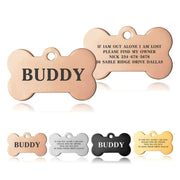 Engraved Bone Tag