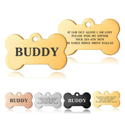 Engraved Bone Tag