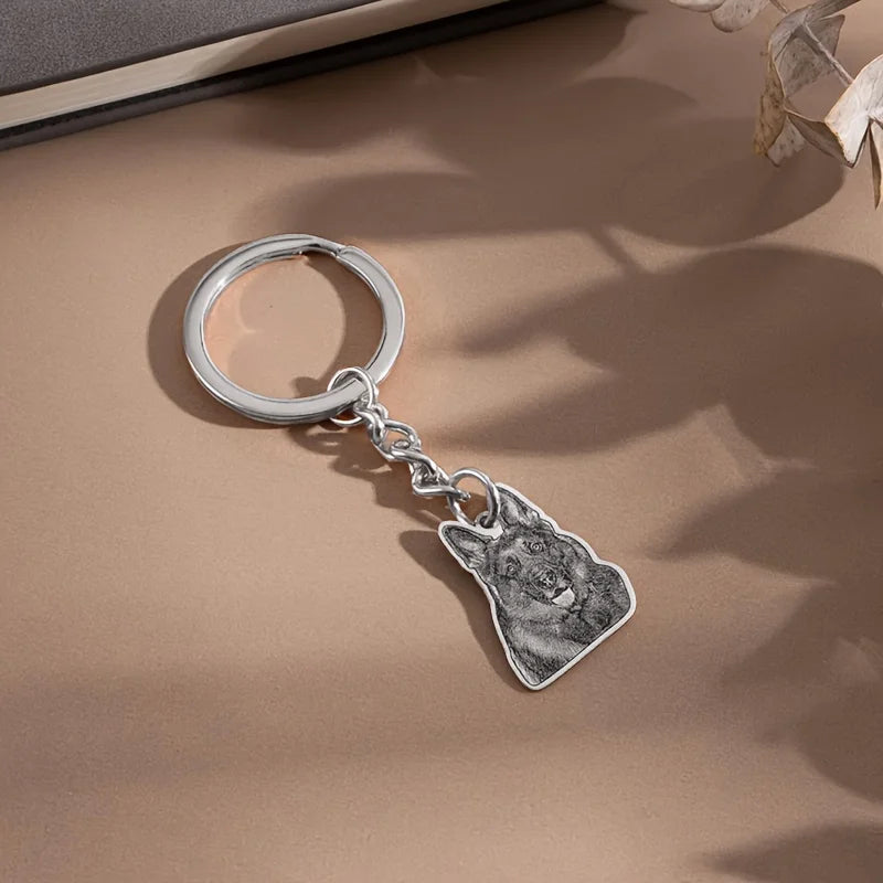 Pet Photo Keychain