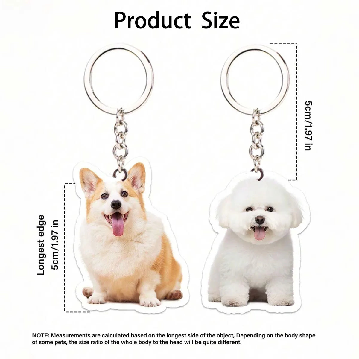 Custom Personalized Acrylic Keychain For Women Backpack Pendant,  Couples, Friends, Pets,  Photos, Commemorative Collectible