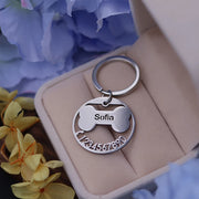 Round ID Tag & Keychain