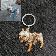 Portrait Engraved Keychain