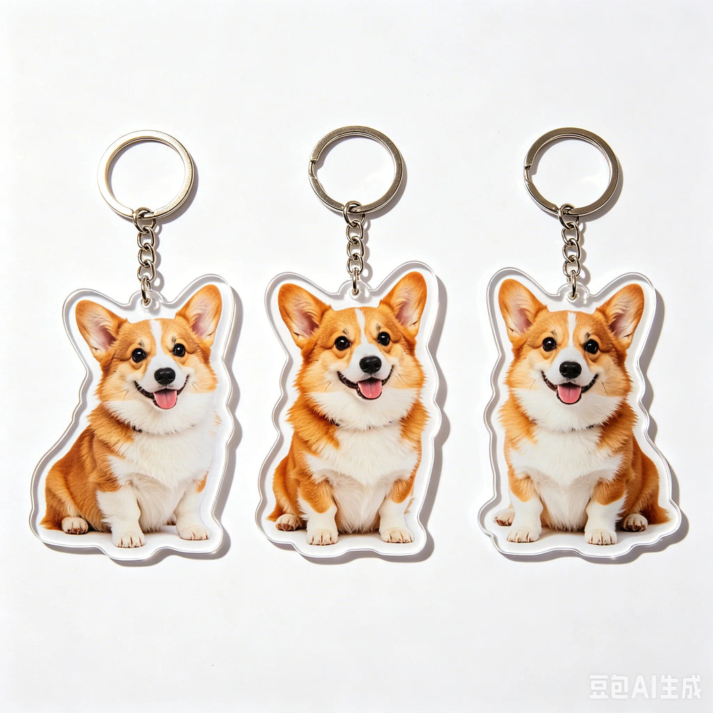 Custom Personalized Acrylic Keychain For Women Backpack Pendant,  Couples, Friends, Pets,  Photos, Commemorative Collectible