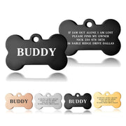 Engraved Bone Tag