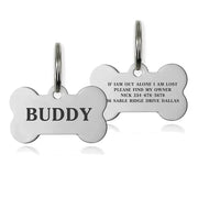 Engraved Bone Tag