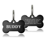 Engraved Bone Tag